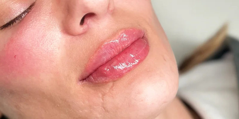 After: Lip Filler
