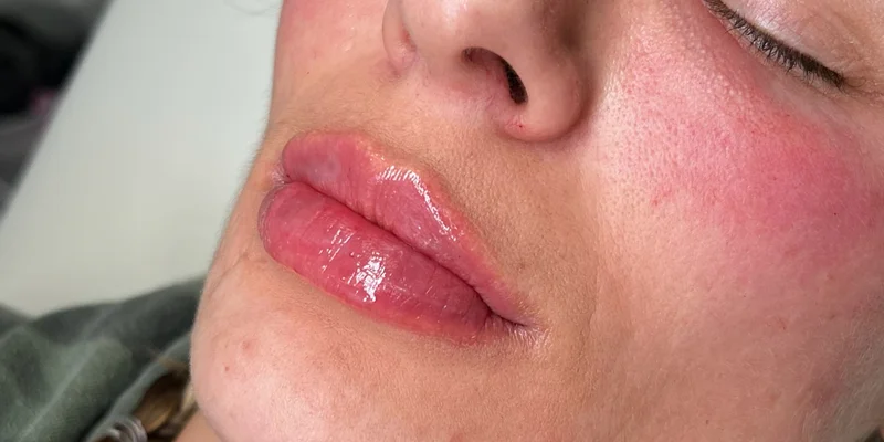 After: Lip Filler
